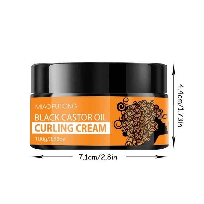 Curl Enhancing Styling Cream – No-Rinse Elastin Hair Cream