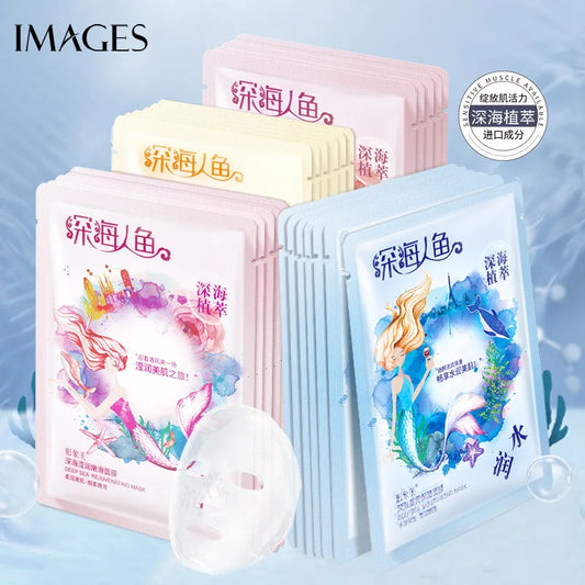 5-Pack Deep Sea Moisturizing Face Mask – Anti-Aging & Brightening Sheet Face Mask Peaceful Pleasures Health and Wellness