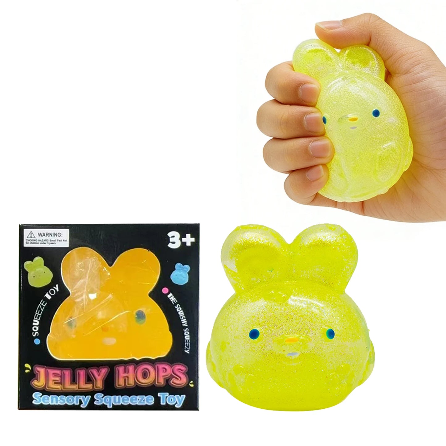 Cute Rabbit Squishy Slow Rising Squeeze Fidget Toy | TPR