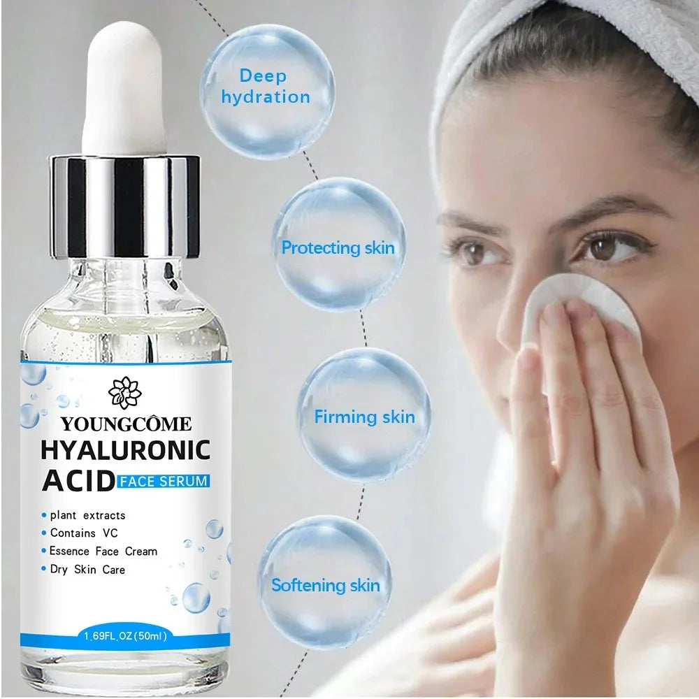Hyaluronic Acid Brightens Skin Tone Shrinks Facial Hydrating Dry Skin Making Your Skin Smooth Korean Skin Care Products Peaceful Pleasures Health and Wellness
