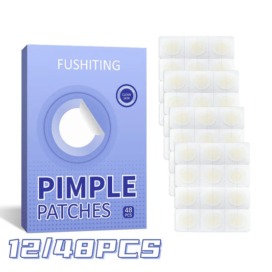 Hydrogel Acne Patches – Invisible, Waterproof 12/48 PCS Acne Patch Oasis Select