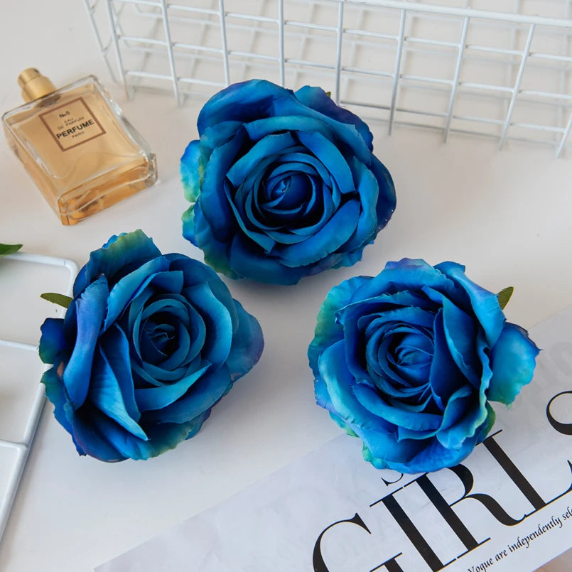 Silk Rose Artificial Flowers for Wedding, Home & DIY Décor