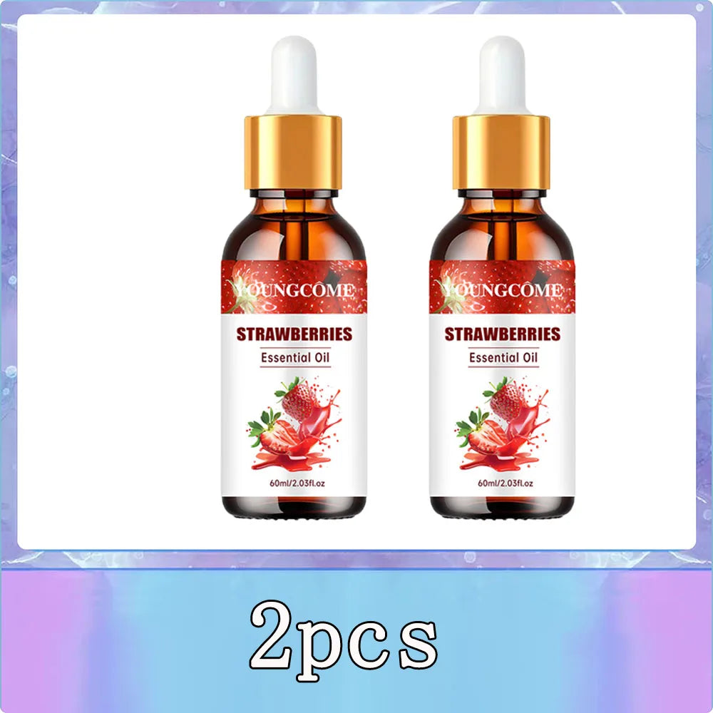 YOUNGCOME Strawberry Hair Oil – 2-in-1 Growth & Shine