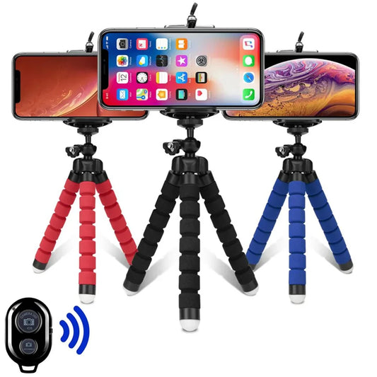 VeFly Octopus Mini Flexible Tripod & Phone Clip Holder Flexible Phone Tripod Oasis Select