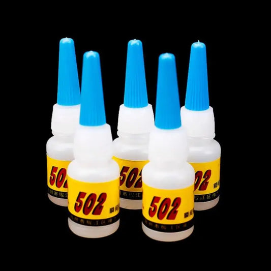 5-Pack 502 Super Glue Instant Cyanoacrylate Adhesive 5g Each Cyanoacrylate Adhesive Oasis Select Default Title