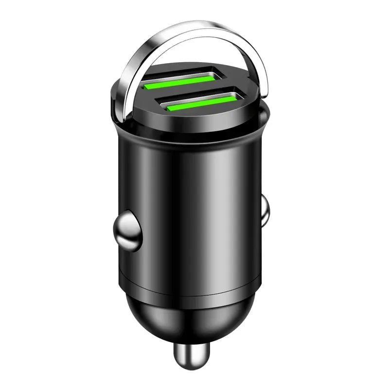 Dual Port 100W/200W Mini Car Charger USB-C Fast Charging Adapter