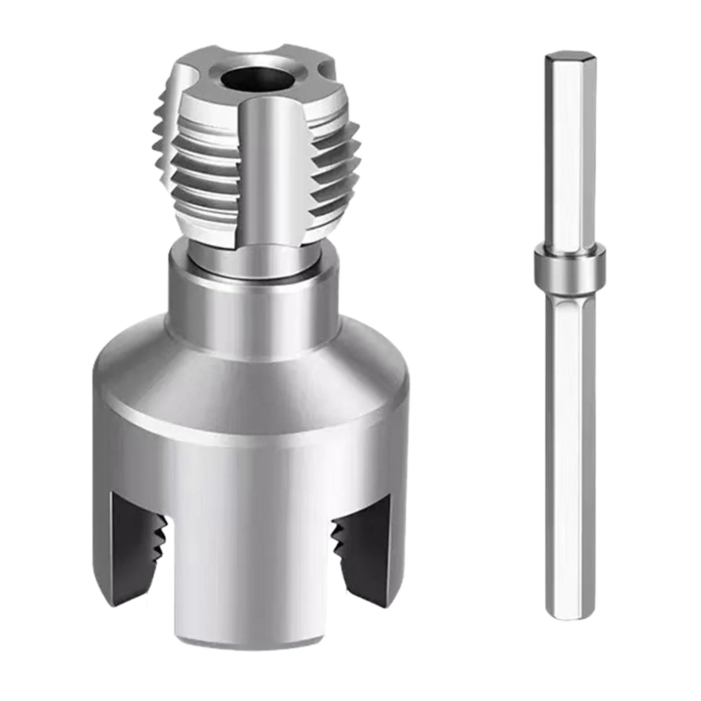 PVC Pipe Thread Cutting Tool 1/2in 3/4in 1in PPR Water Pipe Opener Tap for Plumbing Projects and Home Repairs Peaceful Pleasures Health and Wellness as shown 4