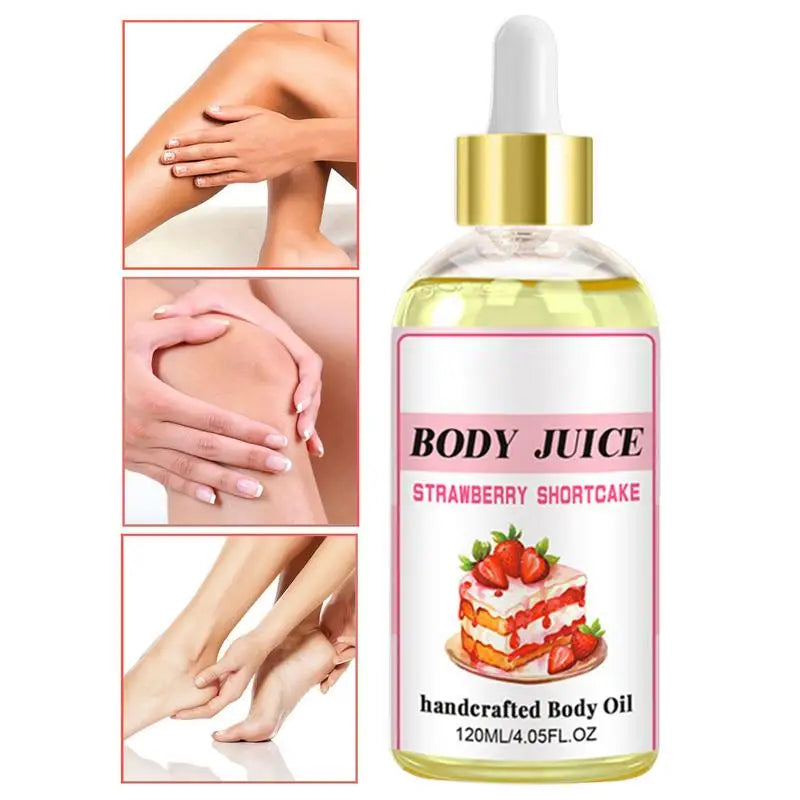 120ml Body Juice Oil – Non-Greasy Scented Moisturizing Body Oil