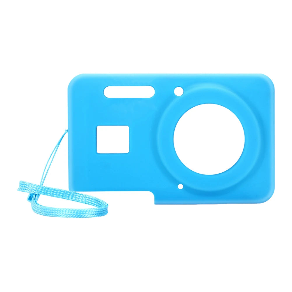 Silicone Camera Case for KODAK PIXPRO FZ55/FZ45 with Lanyard Peaceful Pleasures Health and Wellness Blue United States