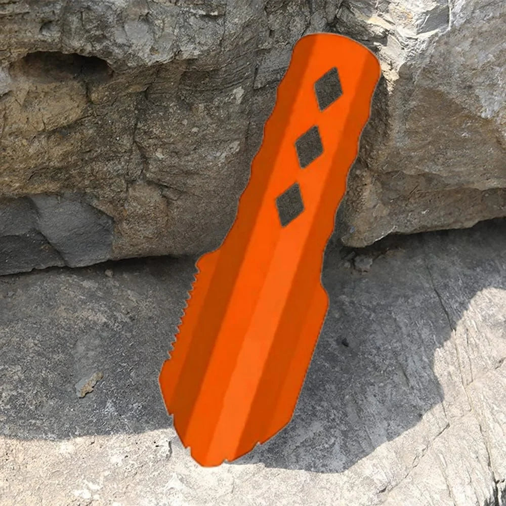 Ultralight Camping Trowel Backpacking Portable Aluminum Shovel Small