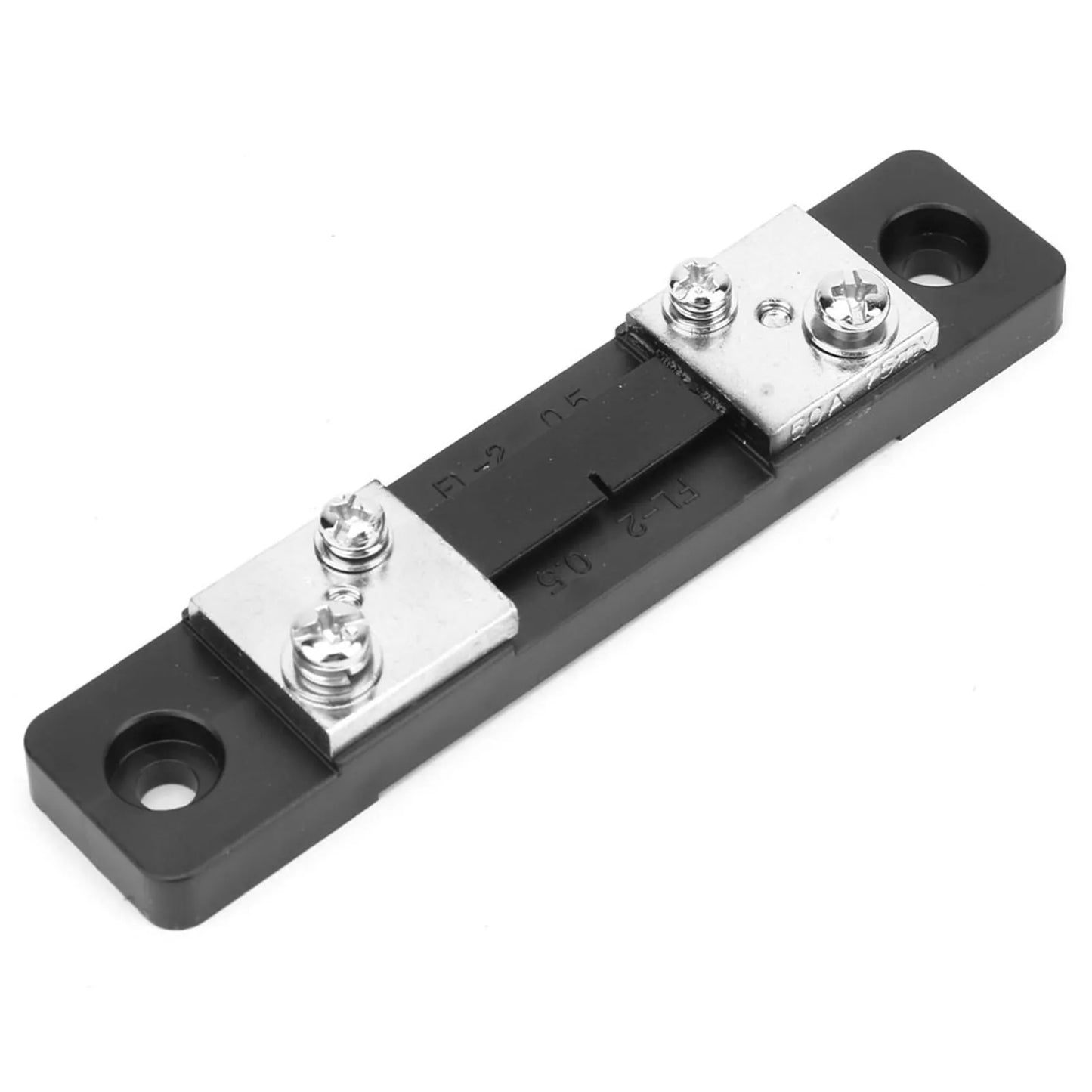 50A 100A Current AMP Shunt Resistor 75mV FL-2 Digital Ammeter Analog