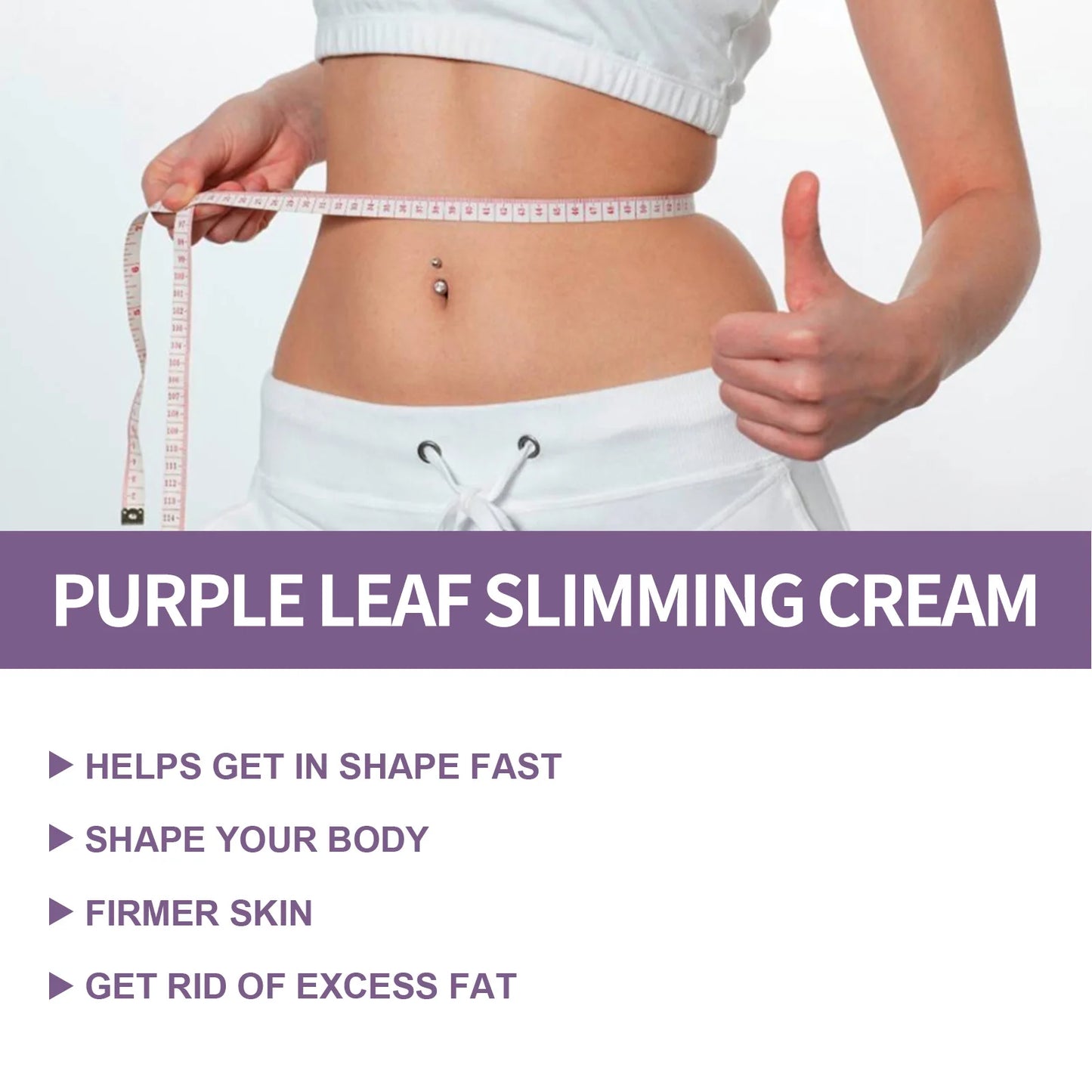 Purple Leaf Slimming Cream – Firming Body Contouring Lotion 30g