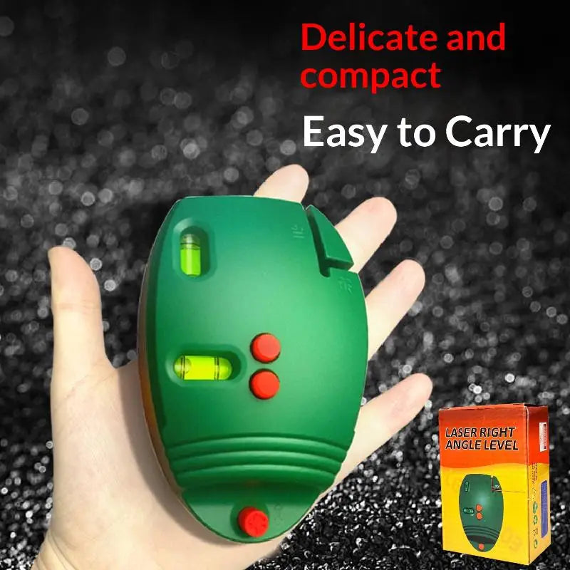 90° Infrared Laser Line Level – Precision Wall Measuring Tool