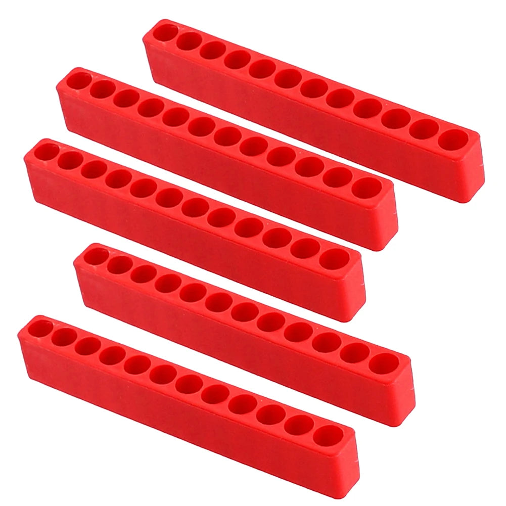 12 Holes Hex Bit Organizer Plastic Screwdriver Holder Drill Storage