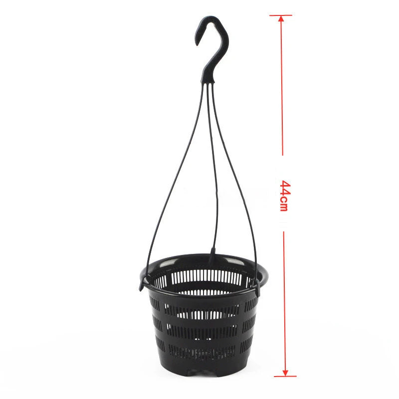Clear Mesh Orchid Pot – Breathable Plastic Nursery Basket