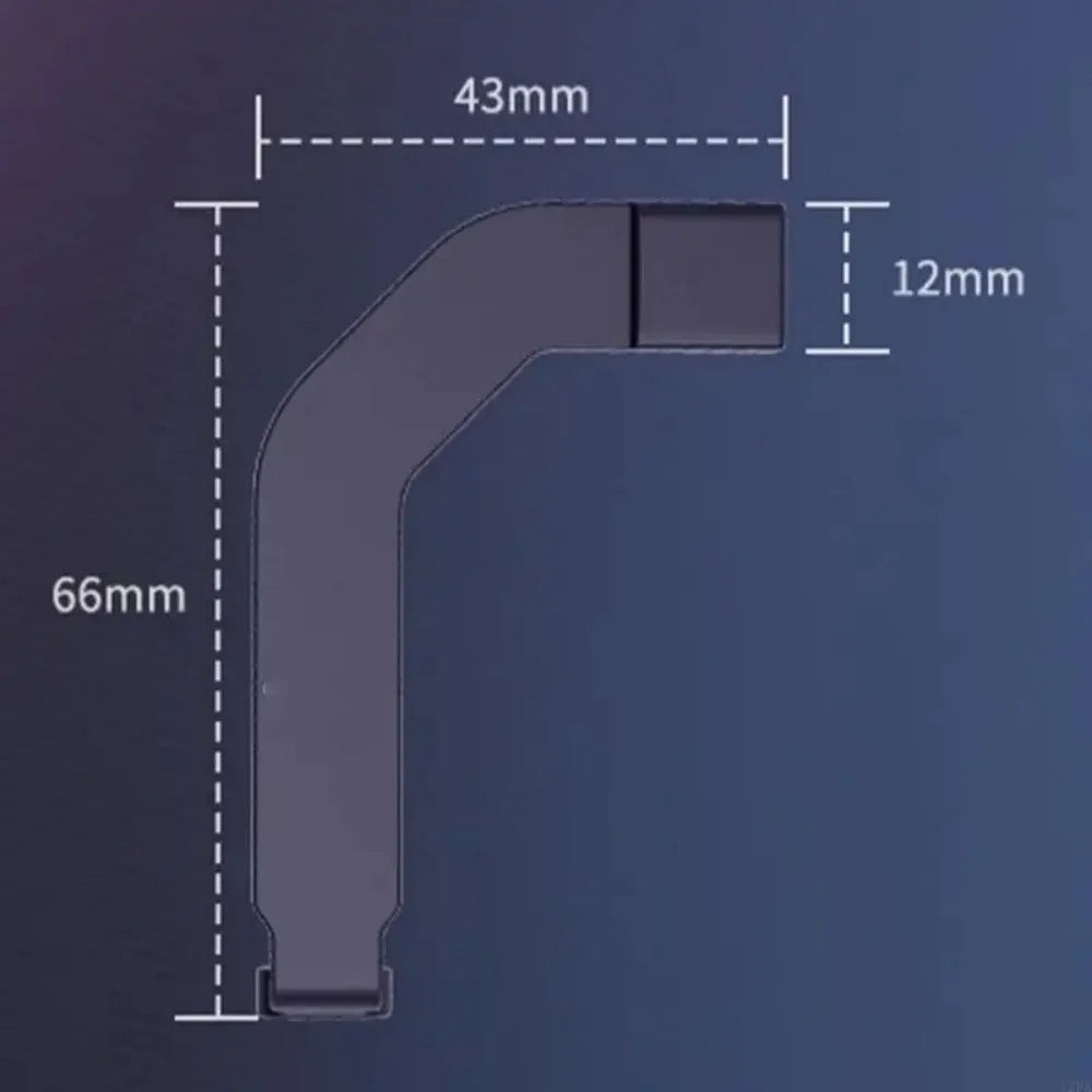Type-C Elbow Adapter – 60W Fast Charging & 10Gbps Data Peaceful Pleasures Health and Wellness