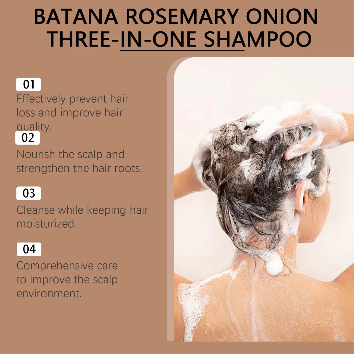 Batana Rosemary Anti-Hair Loss Shampoo – All Hair Types