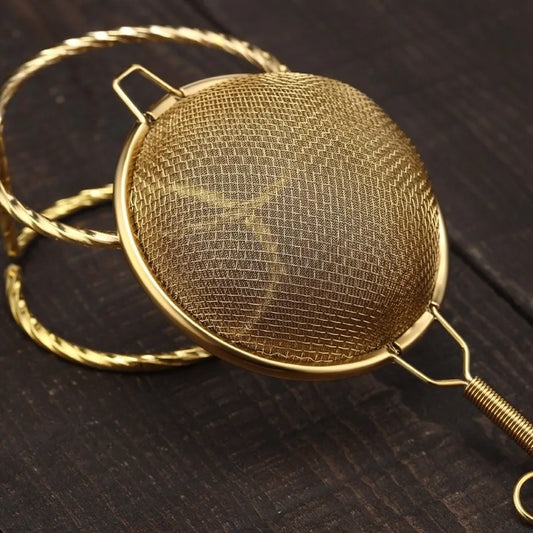 Fine Mesh Stainless Steel Tea Strainer & Coffee Filter Tea & Coffee Strainer Oasis Select