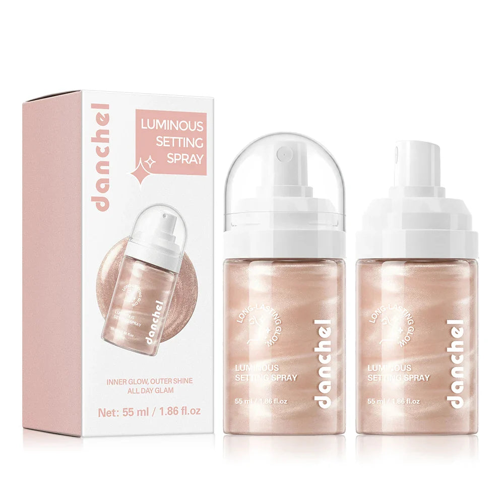 Luminous Setting Spray – Dewy Glow & Lasting Hydration