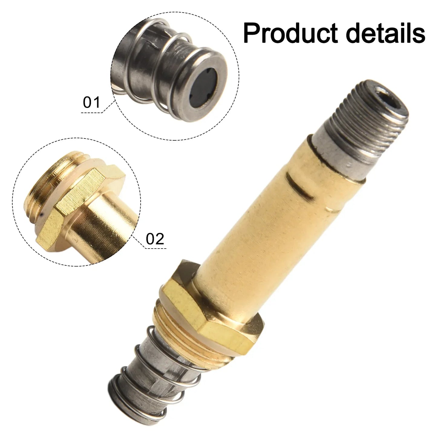 Solenoid Valve Coil for Fish Tank CO2 Regulator | 52mm Metal