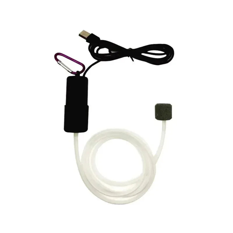 USB Aquarium Air Pump – Silent Mini Fish Tank Oxygenator 5V