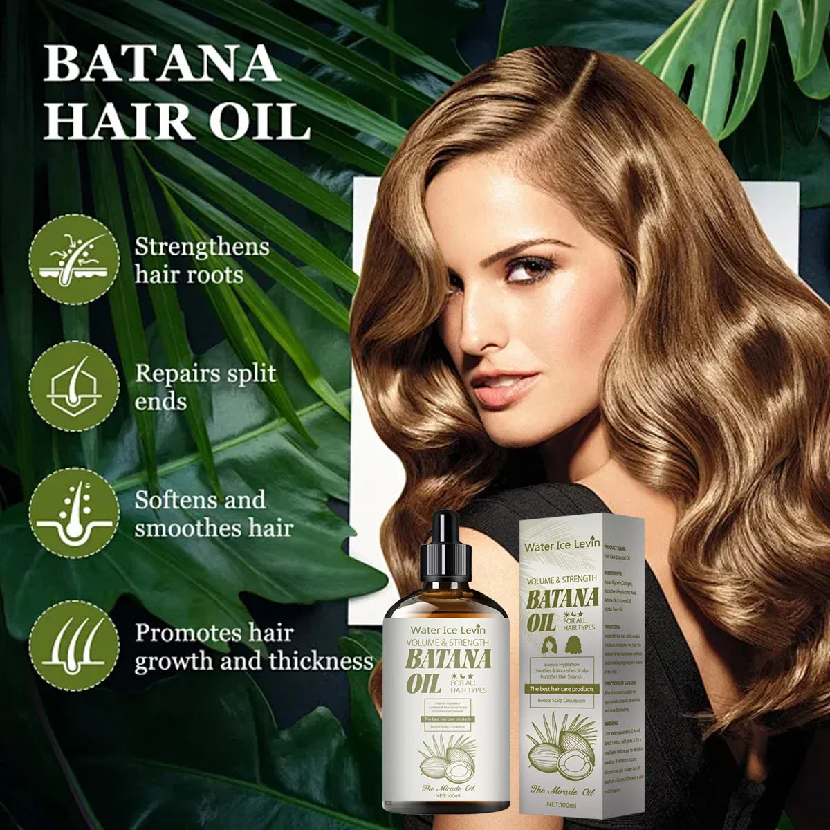 Batana Oil Hair Treatment – Volumizing, Strengthening & Moisturizing