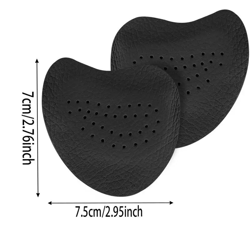 2Pairs Women‘s High Heel Toe Cushions - Anti-Slip Forefoot Pads for Pain Relief & Foot Care, Shoe Inserts Peaceful Pleasures Health and Wellness
