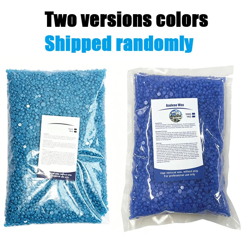 500g Hot Film Wax Beans for Wax Heater – Full Body Hair Removal