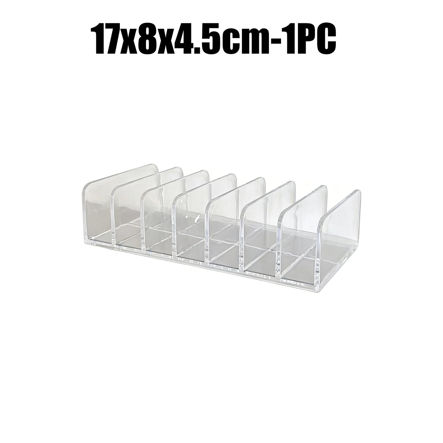 Acrylic Cosmetics Organizer – Lipstick & Skincare Storage Rack