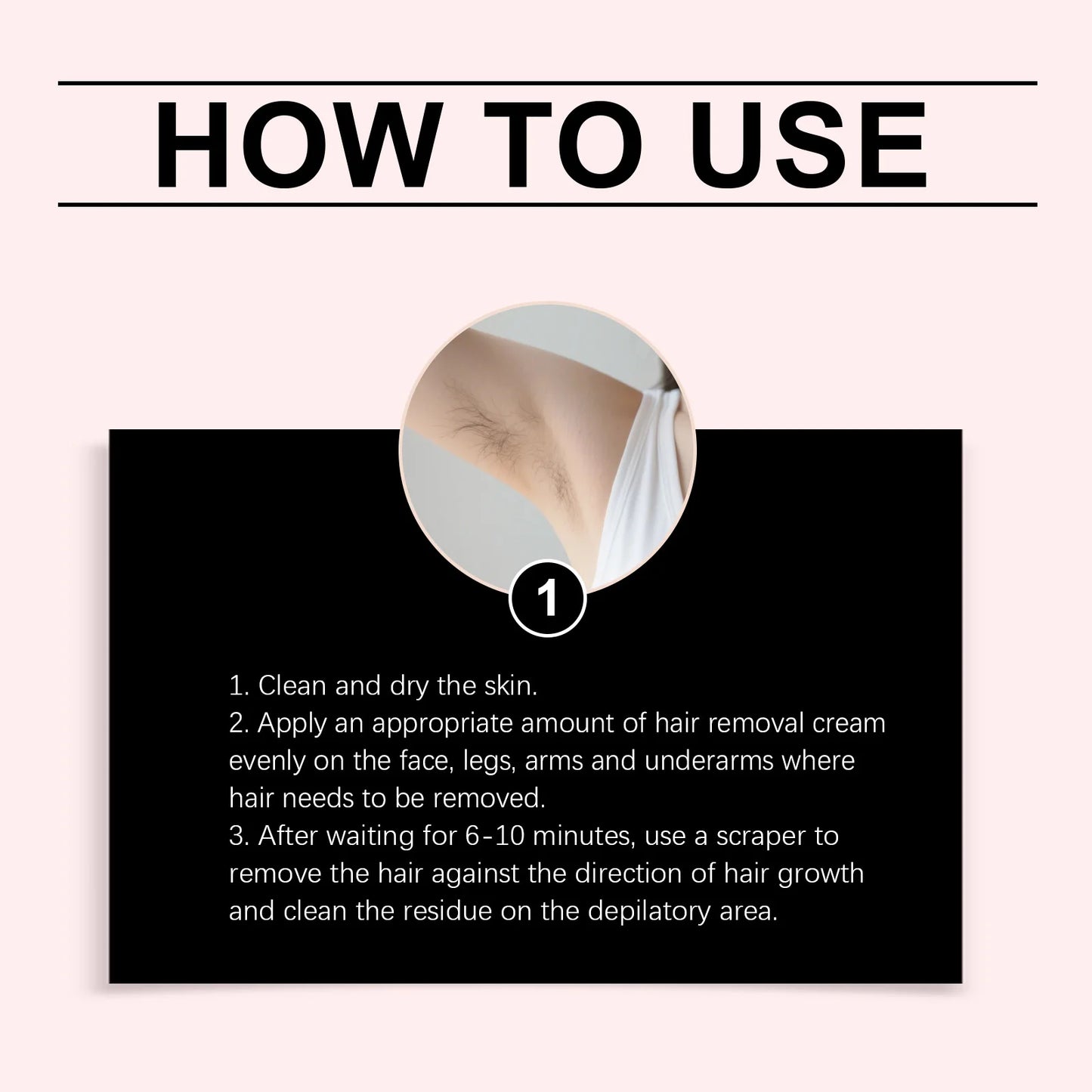 100g Gentle Hair Removal Cream – Legs, Armpits & Arms