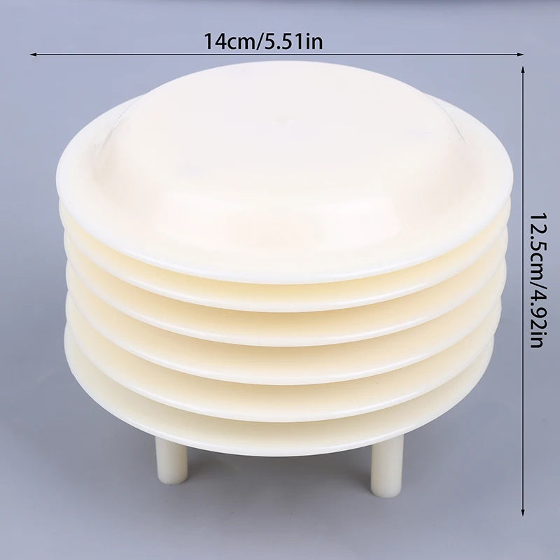 ABS Solar Radiation Shield 4–6 Layer Sensor Housing | HELTC