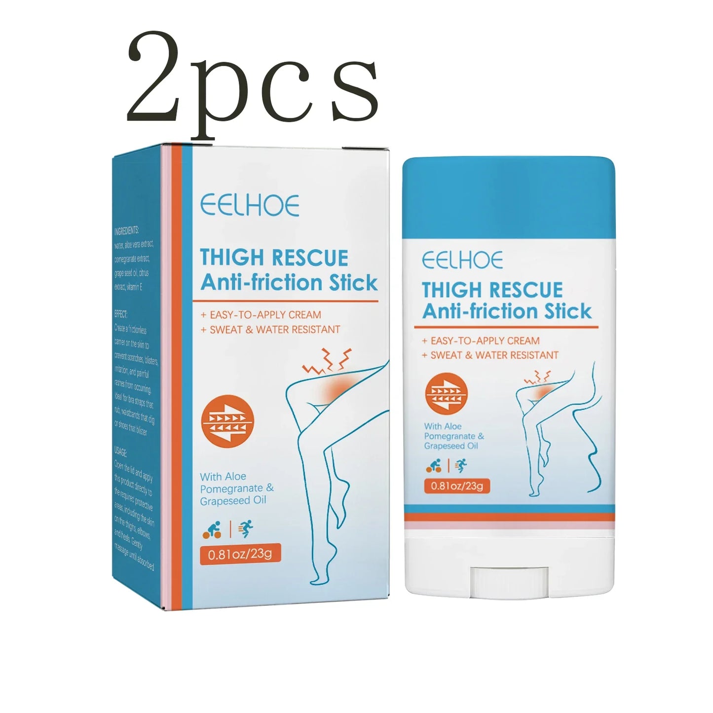 Anti-Chafing Stick – Waterproof, Sweatproof, Blister-Free
