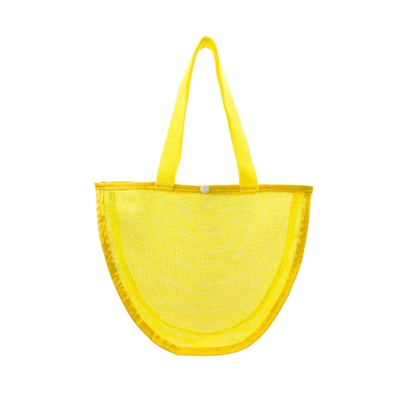 Mesh Seashell Bag – Beach Shell Collecting & Toy Storage Tote