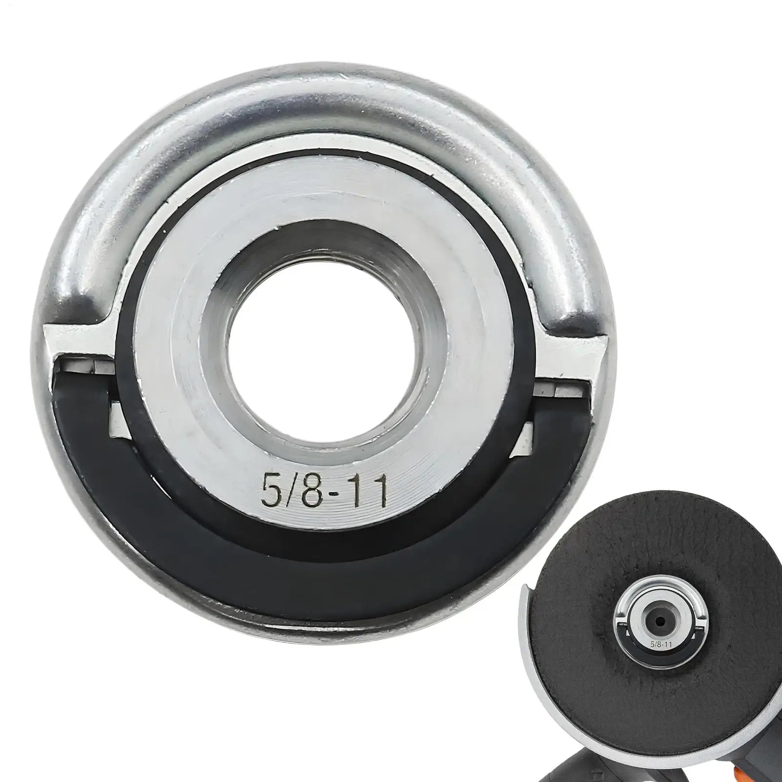 Quick-Change Flange Nut M10/M14/ 5/8-11 Heavy-Duty Locking Nut For Angle Grinder, Secure Disc Clamping, Metal & Woodworking Tool Peaceful Pleasures Health and Wellness