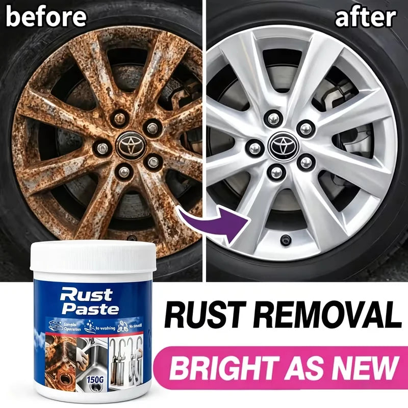Rust Removal Paste for Wheel Hubs & Metal Surfaces | QIFENGHE