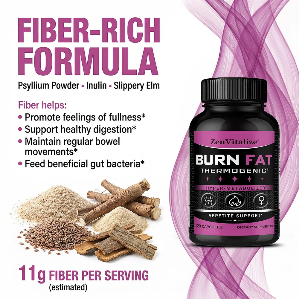STRESSXCEL Thermogenic Fat Burner | Psyllium Ginger & Palm