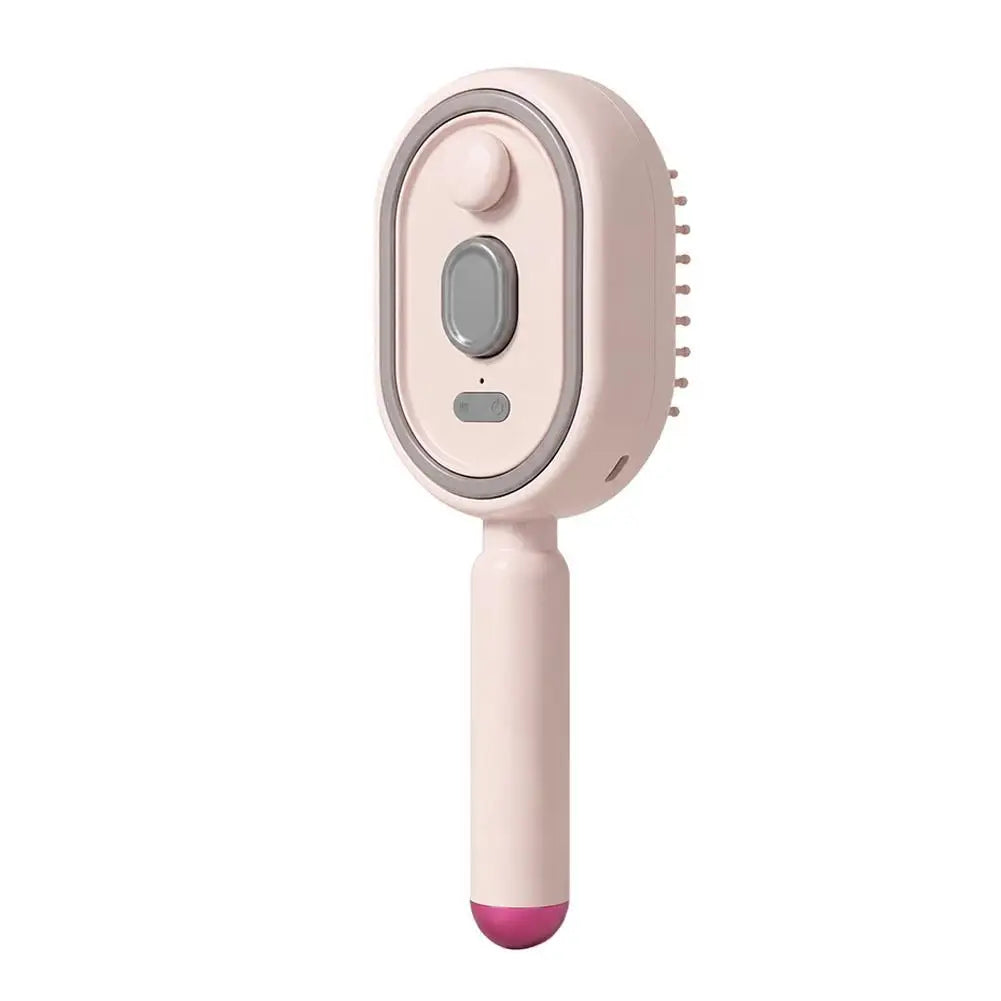 Electric Scalp Massager Comb – Spray, Vibration & Essential Oil