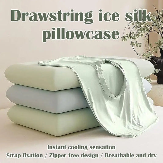 Breathable Cooling Pillowcase | Silky Soft Moisture-Wicking Sleep Cooling Pillowcase Peaceful Pleasures Health and Wellness