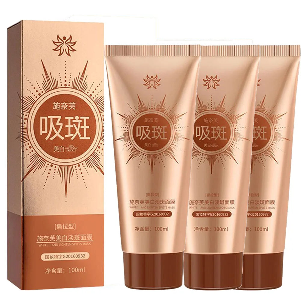 Anti-Blemish Brightening Peel-Off Face Mask 100ml – Deep Pore Cleansing & Glowing Skin (2/3pcs) Peaceful Pleasures Health and Wellness 100ml X3