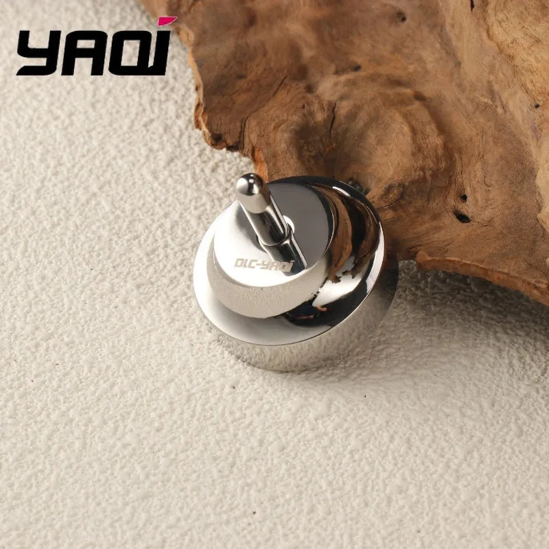 YAQI Minimalist Stainless Steel Razor Stand & Holder for Men