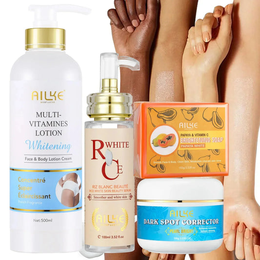 AILKE Multi-Vitamin Skin Care Set – Brightening & Dark Spot Removal Peaceful Pleasures Health and Wellness