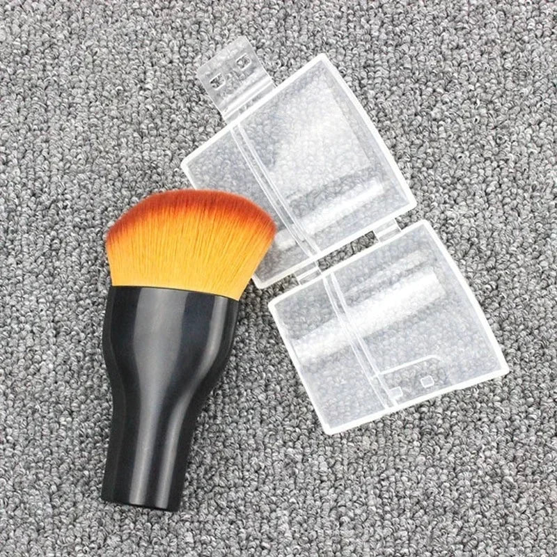 Short Handle Foundation Brush – BB Cream & Blush Powder