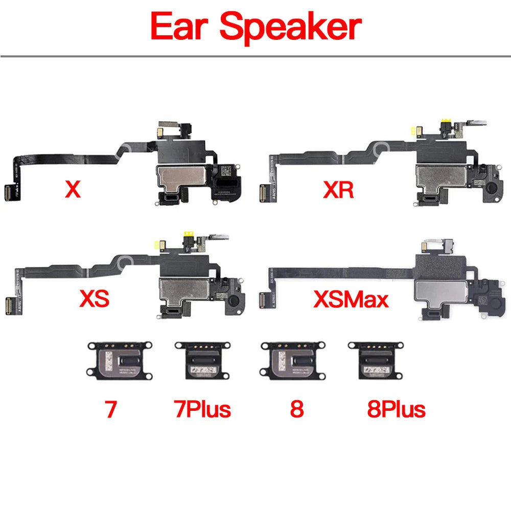 iPhone Earpiece Speaker & Front Camera Flex Cable 7/8/X/XR/XS Max