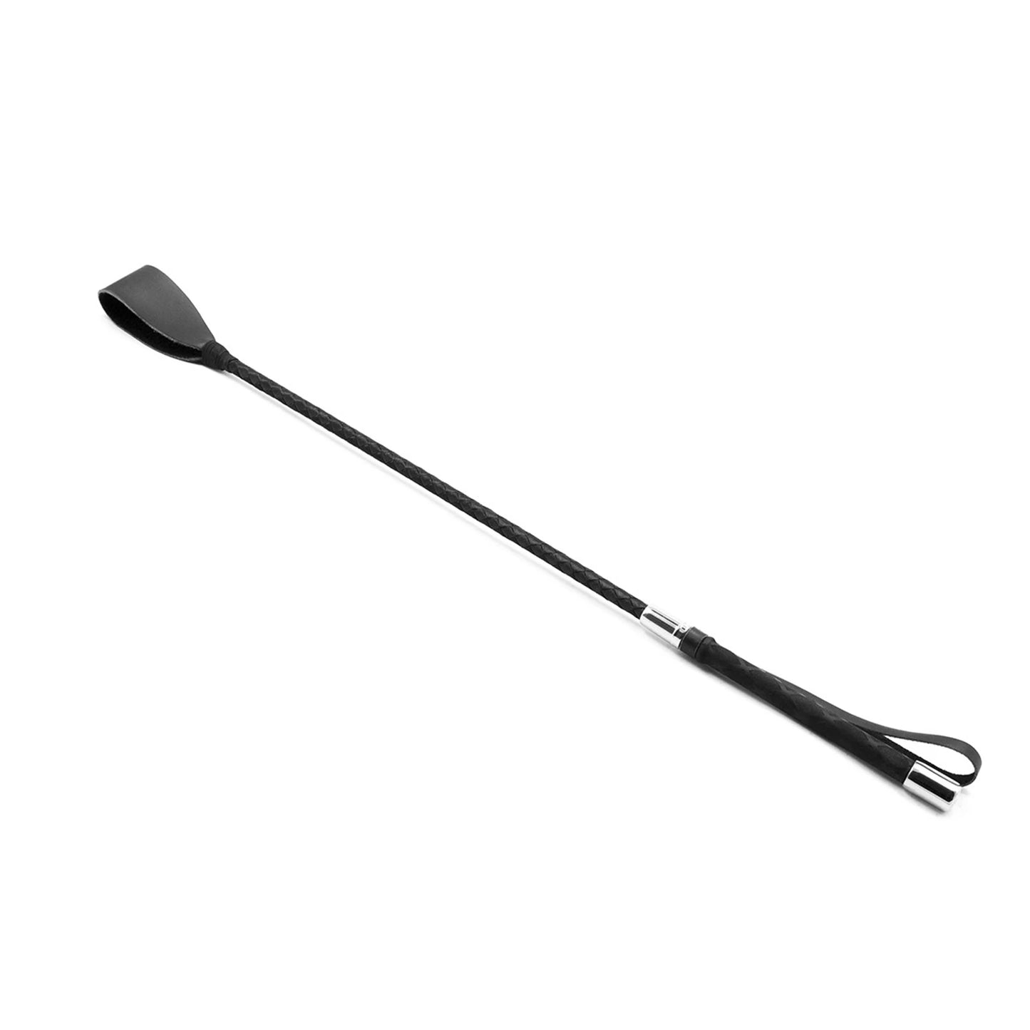 Premium Horse Riding Crop Leather Equestrianism Horse Crop with Double Slapper for Couples Equestrian Enthusiasts Peaceful Pleasures Health and Wellness 50 cm