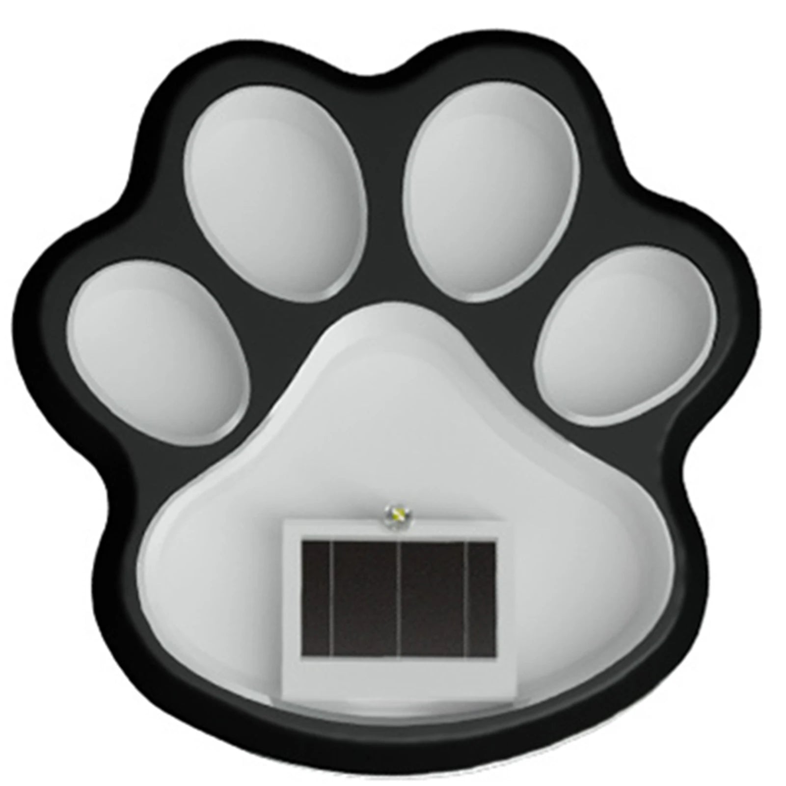Solar Paw Print Garden Lights,Outdoor Waterproof & Sturdy Decorative Pathway Lights,For Front Porch/Lawn Edge/Backyard Decor Peaceful Pleasures Health and Wellness White