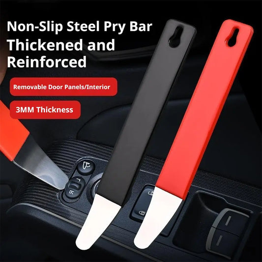 Stainless Steel Car Pry Board Car Trim Removal Level Pry Tools Door Panel Audio Terminal Fastener Driver Automotive Repair Parts Peaceful Pleasures Health and Wellness