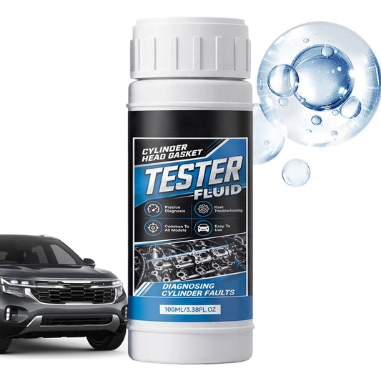 100ml Combustion Leak Test Fluid | Head Gasket Detector Engine Diagnostic Fluid Peaceful Pleasures Health and Wellness