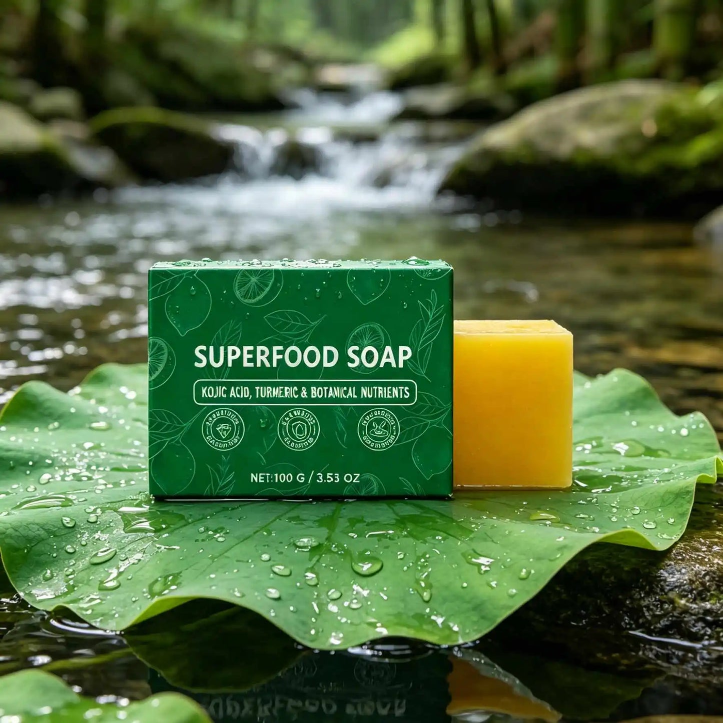 Turmeric Handmade Face Soap | Brightening & Moisturizing Bar