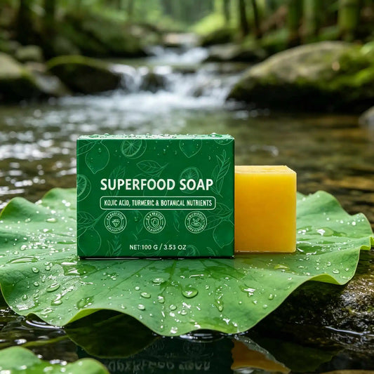 Turmeric Handmade Face Soap | Brightening & Moisturizing Bar Facial Cleansing Soap Peaceful Pleasures Health and Wellness