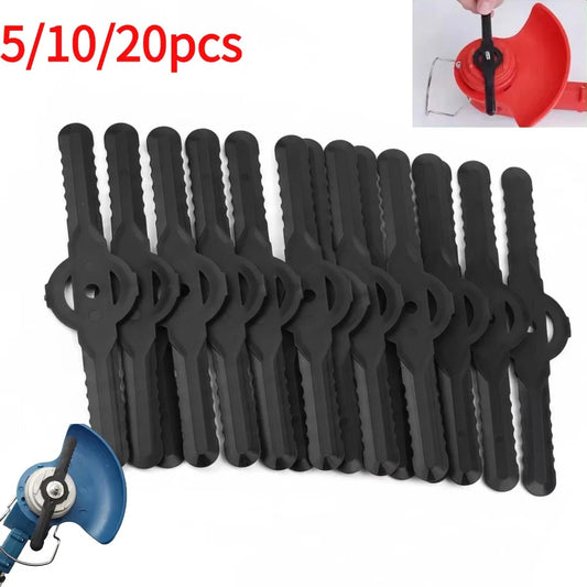 Plastic Grass Cutting Blade For Electric Cordless Grass Trimmer Strimmer Garden Tools Blade Replacement for Garden Weeding Peaceful Pleasures Health and Wellness